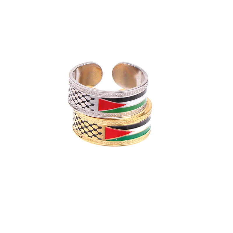 Palestinian Scarf Kufiya Open Ring For Men And Women-FREE SHIPPING special offer
